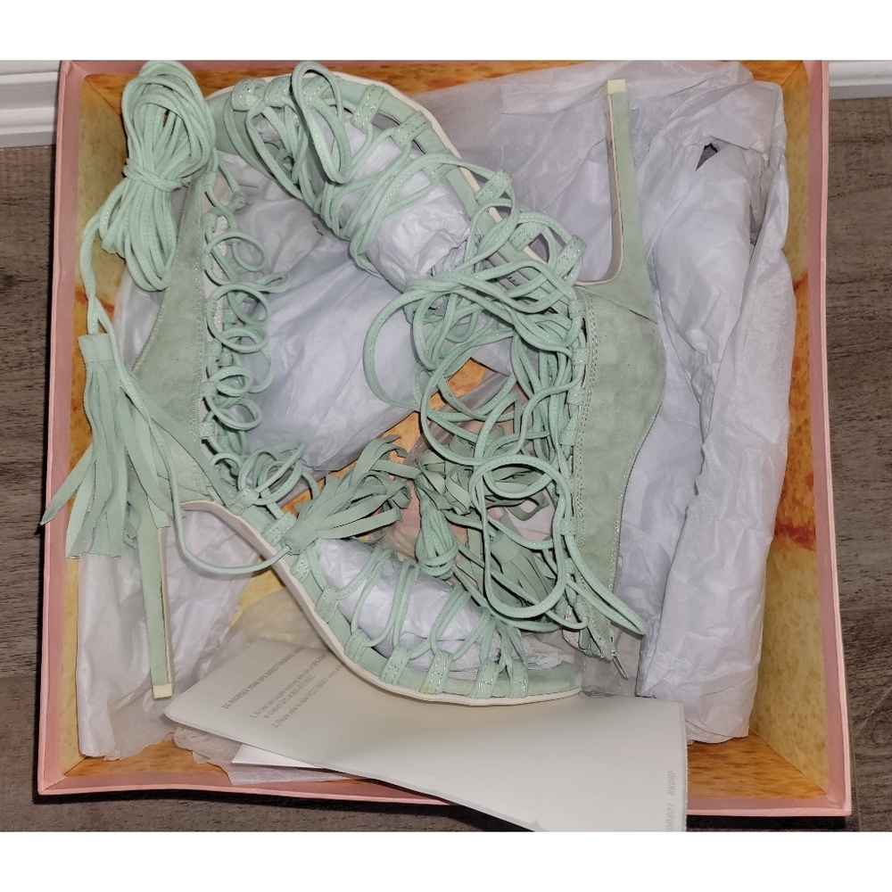 Mint Advent-Lo Heels From Jeffrey Campbell - Picture 5 of 10